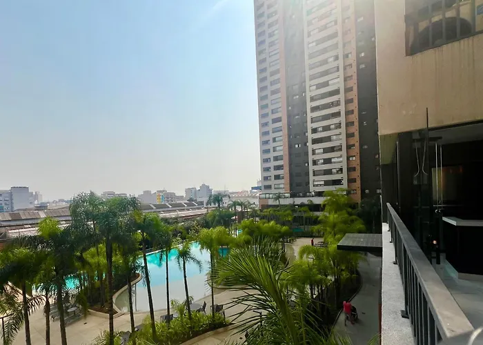 Apto Garden - Resort Com Piscina Borda Infinita Sp